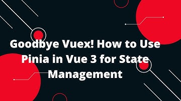 🎉 Master State Management in Vue 3 with Pinia! 🚀 | Ultimate Pinia Tutorial for Beginners