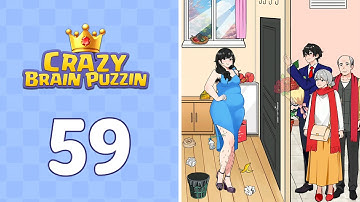 Crazy Brain Puzzle Level 59 Be Beautiful