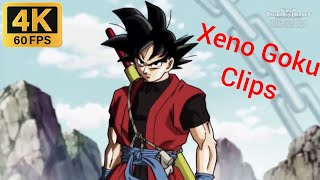 Xeno Goku Clips For Edits 4K 60Fps Super Dragon Ball Heroes Episode 1