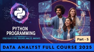Data Analyst Full Course 2025 | python for data analyst | python full course in hindi