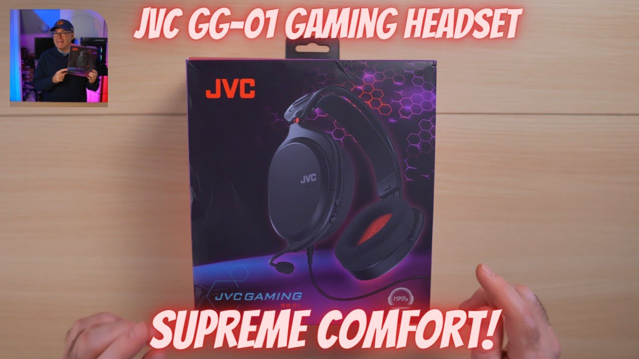JVC GG-01 - Gaming With Superior Comfort!