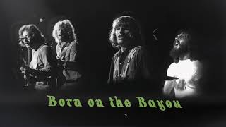 Creedence Clearwater Revival - Born on the Bayou (Live at Woodstock - Album Stream)