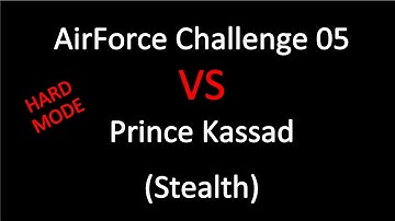 Zero Hour AirForce Challenge 05 vs Stealth hard mode Command and Conquer Generals