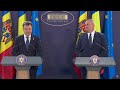 Declarațiile premierului Republicii Moldova, Dorin Recean, și a premierului  României, Nicolae Ciucă