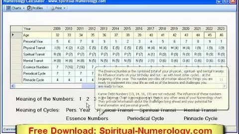 Numerology Numbers - The Expression Number