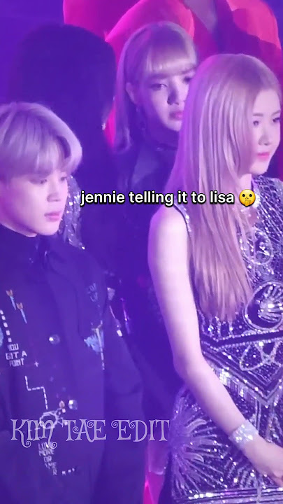 Jennie caught jimin🫣 when teasing rose🤭#bts #blackpink #shorts