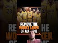Shaq Before LeBron: Worst Laker of All-Time #NBA #Basketball #lakers #shaq #lebron #shorts #sports