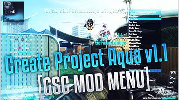 Create Project Aqua v1.1 LIVE #1 [GSC Mod Menu] (NO XP OR CAMO LOBBY!)
