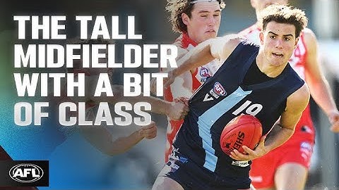 Will Brown could be a seriously good smokie | 2023 AFL Draft prospect highlights