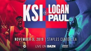 KSI VS LOGAN PAUL 2 REMATCH (NOV 9TH 2019) PRO FIGHT WITH NO HEADGEAR