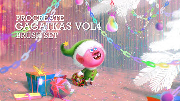 Procreate brush set - Gagatkas vol4