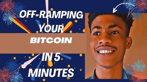 OFF-RAMP your #bitcoin in 5 minutes. (for Africans using @blinkbtc wallet)