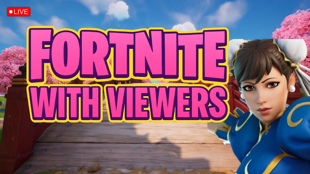 🔴LIVE : Playing fortnite with random players #fortnite - YouTube
