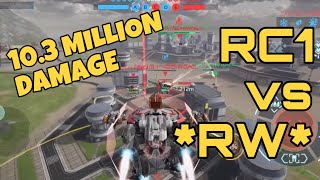 10.3 MILLION DAMAGE RC1 vs *RW* | War Robots