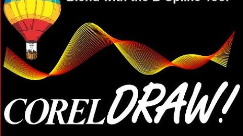 CorelDraw Tips & Tricks B- Spline Tool & Blend