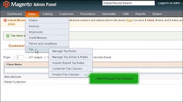 Magento Commerce: How to Change Tax Rates
