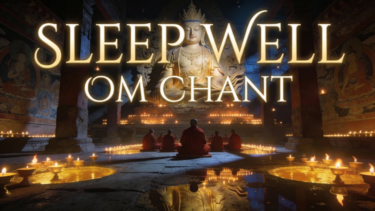 Tibetan Monk Meditation — Night Temple Chants for Peace & Inner Stillness Live 24/7