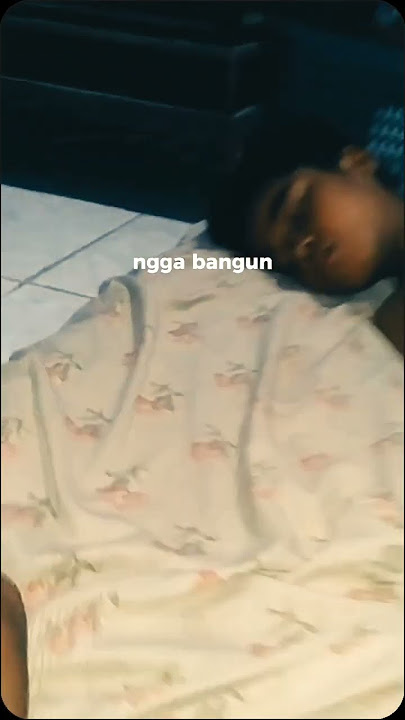 aku tidur dulu ya🥱