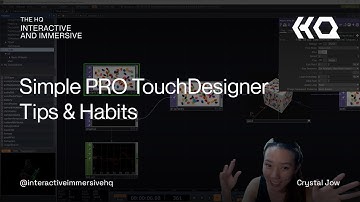 Simple PRO TouchDesigner Tips & Habits - TouchDesigner Tutorial 139