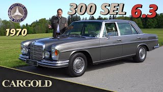 Mercedes 300 SEL 6.3, 1970, maximales Überholprestige, 250 PS, 500 nm und in 6,5 sec von 0100 !