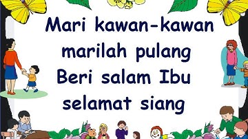 lirik MARI PULANG - Lagu Anak - Cipt. .......... - Musik Pompi S.