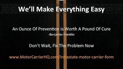 Does Your Company Need A US DOT Number