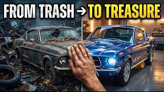 This Rusted 1967 Mustang Came Back to Life… (Full Restoration ASMR)