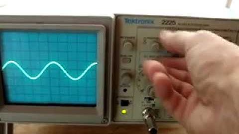 Tektronix 2225 repaired!