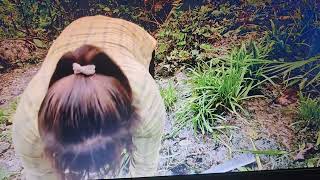 Orphan Girl Builds A House In The Forest And Survives By Finding Natural Food