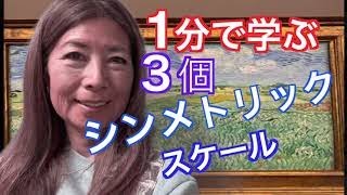 ノンダイアトニックなシンメトリックスケール３種類とそれぞれから派生するコードを紹介します。