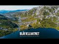 Blåfjellvatnet. Hike 24 km long. Norway, Vaksdal kommune