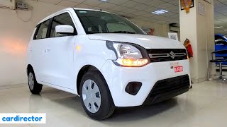 Maruti Suzuki WagonR VXi 2020 | BS6 WagonR 2020 VXi 1.2 AGS | Interior & Exterior | Real-life Review