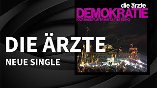 Die Ärzte sorgen mit ihrer Singleauskopplung "Demokratie" aus dem Album "Dunkel" für Gesprächsstoff