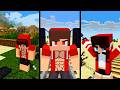 JJ and Mikey Team VS Mobs Team - Maizen Minecraft Animation - Maizen Minecraft | Minecraft Mix