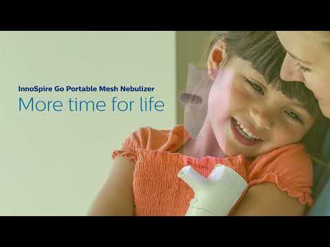 Nebulizatorul portabil Philips InnoSpire Go cu tehnologie Mesh Innospire Go