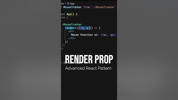 React Render Props Explained: Reusable UI Patterns | Advanced React Pattern