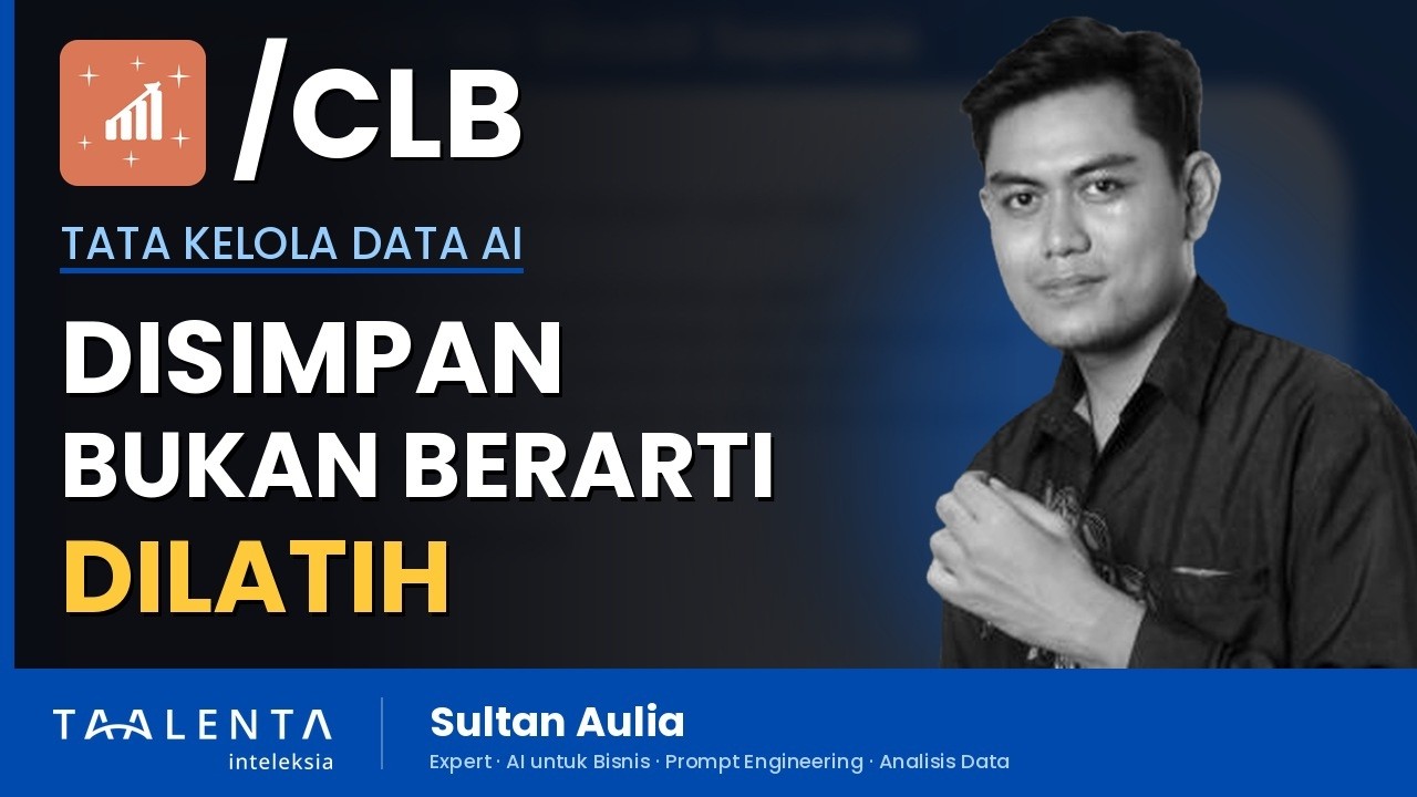 Data Disimpan Bukan Berarti Dipakai Melatih AI, Ini Lima Hal yang Beda
