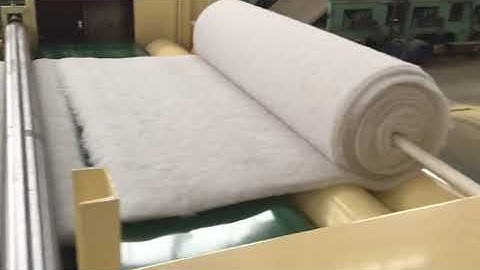 HFJ-88 Soft wadding roll production line for bed quilt, blanket, comforter, mattress cover,padding