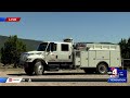 ABC4's Brien McElhatten reporting live on the Cottonwood Fire