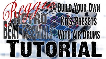 Build and Load Your Own Kits/ Presets With AirDrums - Trigger Finger Pro