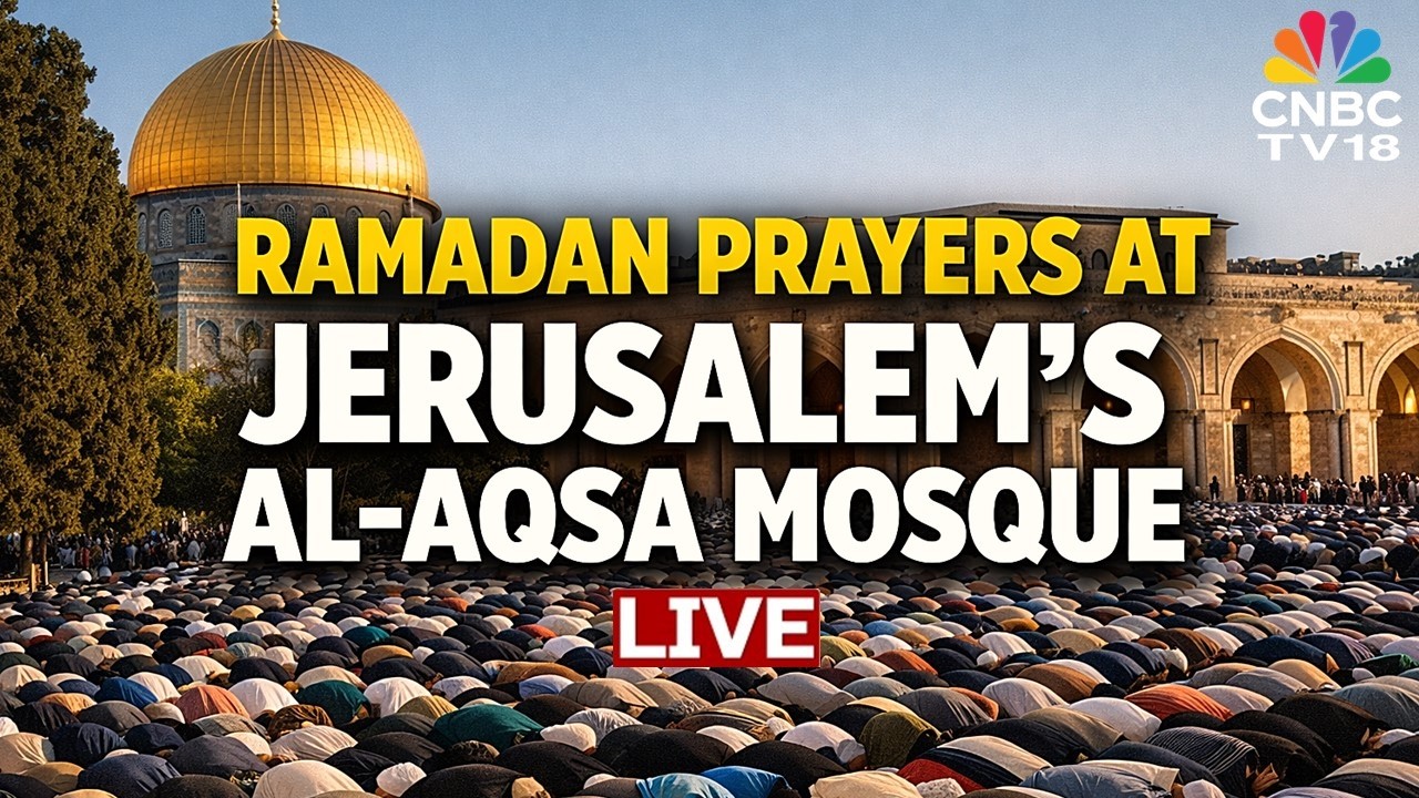 Jerusalem’s Al-Aqsa Mosque LIVE | Palestinians Perform Friday Prayers | West Bank Ramadan | N18G