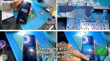 Samsung a12 m12 Restart problem  Fast logo stuck Problem Solution 👍👍 #samsunga12