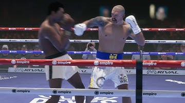 Muhammad Ali vs Oleksandr Usyk Full Fight - Undisputed Boxing Simulation