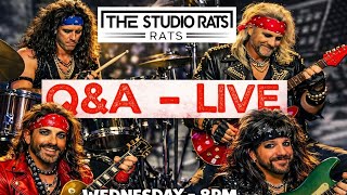 The Studio Rats Q&A LIVE - Number 285
In tonights show James, Paul and the boys chat about all things AI and how this new creative force could be both good and bad for the music industry. They boys also take your questions and dive into the weeks gear news and releases. So come along and join in the fun LIVE at 8pm GMT or catch up in all the normal places.
Click the link to see how we make our Q&A LIVE happen. Want to create live streams like this? Check out StreamYard: https://streamyard.com/pal/d/5086206981832704 The Studio Rats Q&A LIVE - Number 285