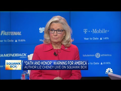 Liz cheney on standing up to trump as a republican: solitary with the truth is a place i'd rather be