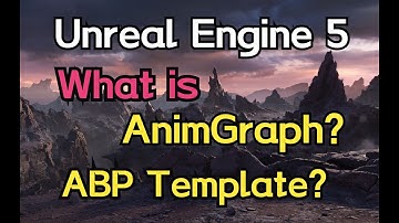 UE5 - Locomotion System(ALC) Document 08 - What is AnimGraph & Animation Blueprint Template