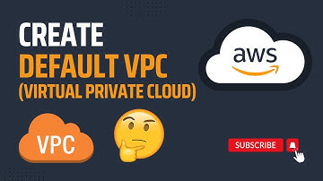 How to create Default VPC in AWS? | AWS SAA03 | AWS Solutions Architect Associate | VPC Basic Facts