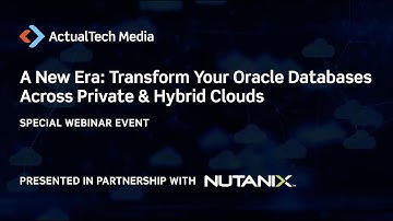 A New Era: Transform Your Oracle Databases Across Private & Hybrid Clouds