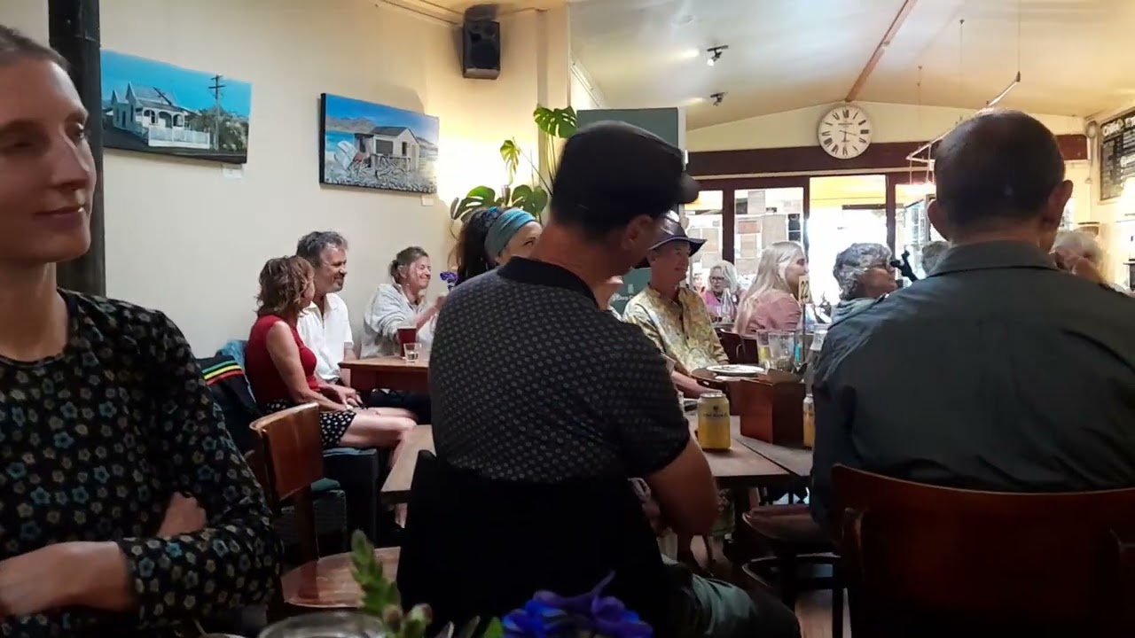 Three Little Birds (Bob Marley)-  alanjahjah Live -19 11 25 Dangerous Kitchen Open Mic'