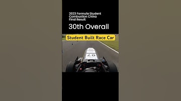 Shanghai JTU at Formula Student Combustion China, 2023 #formulasae #formulastudent #engineering